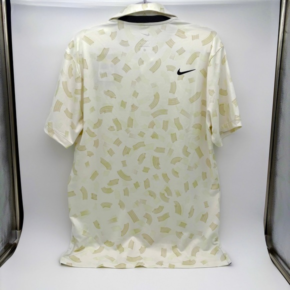 NWT Mens Size Small Nike Golf Dri-Fit Tour All Over Micro Print  Golf polo - Picture 2 of 11